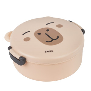 Kapibara śniadaniówka okrągła 0,95l - 3 przegródki lunchbox - backup