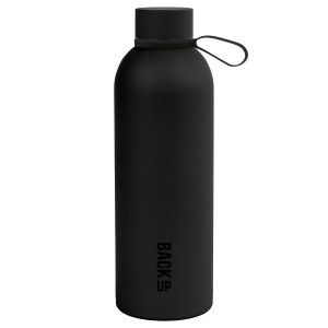 Czarna butelka termiczna - 500 ml - z uchwytem - backup
