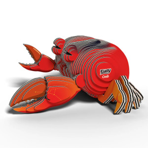 Krab - morskie zwierzęta - eko układanka 3d - eugy