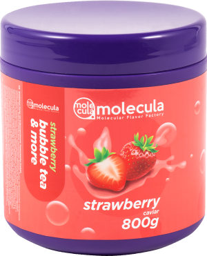 Fruchtperlen für Bubble Tea Erdbeere 0,8kg