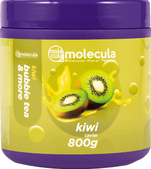 Bubble Tea Nahrungsergänzungsmittel ohne künstliche Farbstoffe Popping Boba Tapioca Molekularer Kaviar Kiwi Bubbles Perlen 800g