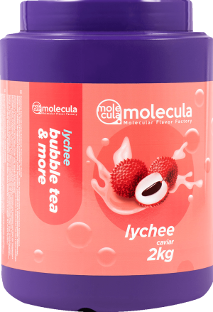 Popping Boba I Molekularer Kaviar Bubble Tea, Bubbles, Bubble tea Perlen 2kg I Litschi