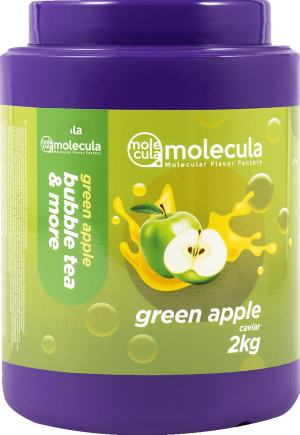 Popping Boba I Molekularer Kaviar Bubble Tea, Bubbles, Bubble tea Perlen 2kg I Apfel