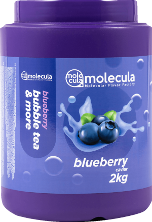 Popping Boba I Molekularer Kaviar Bubble Tea, Bubbles, Bubble tea Perlen 2kg I Blaubeere