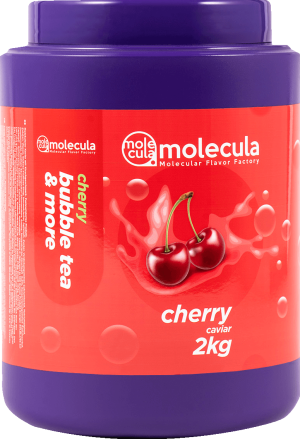 Popping Boba I Molekularer Kaviar Bubble Tea, Bubbles, Bubble tea Perlen 2kg I Kirsche