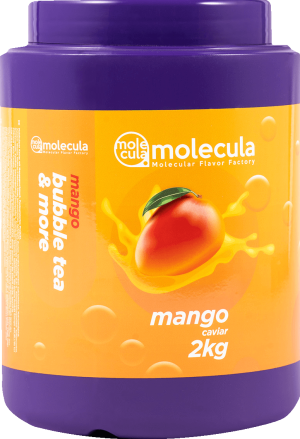 Popping Boba I Molekularer Kaviar Bubble Tea, Bubbles, Bubble tea Perlen 2kg I Mango