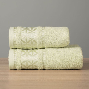 Ręcznik 50x90 Spring premium matcha gruby i chłonny