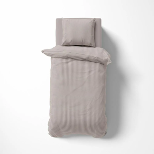 Luksusowa beżowa pościel hotelowa z adamaszku 100% bawełna 140x200
