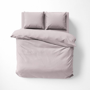 Luksusowa pudrowy róż pościel hotelowa z adamaszku 100% bawełna 180x200