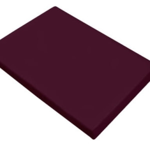 Bordowe prześcieradło na gumce 180x200