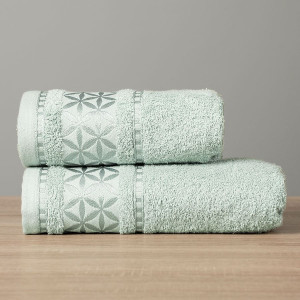 Ręcznik 50x90 Spring premium miętowy gruby i chłonny