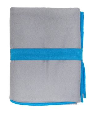 Ręcznik szybkoschnący z mikrofibry 80x130 FITNESS Szary