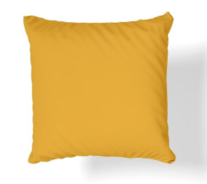 Poszewka Jersey 40x40 ciemny żółty
