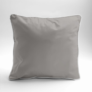 Poszewka Pure z Makosatyny bawełnianej 40x40 Beżowa