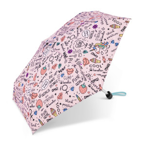 Parasol Benetton Ultra Mini AC wzór Unicorn Dziewczęcy