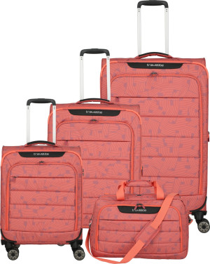 Zestaw Walizek Travelite Skaii S+M+L+ Torba Podręczna Pomarańcz/Orange travelite