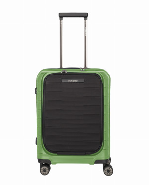 Walizka Kabinowa z przednią kieszenią S 55cm Mooby Travelite Zielona