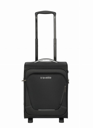 Walizka Kabinowa 40cm S Cabin miękka 2 koła 25L Travelite Jetpack Wings Czarna