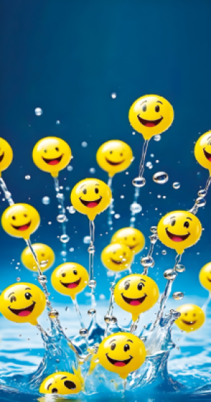 Ręcznik Plażowy Kąpielowy 70x140 SUMMER Emotki