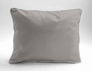 Poszewka Pure z Makosatyny bawełnianej 50x60 Beżowa Premium