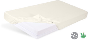 Podkład higieniczny Prześcieradło Nieprzemakalne 60x120x10 BAMBOO kremowe