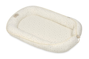 Materacyk Pozycjonujący PRESTIGE MUSLIN DESIGN 80x55 Kremowy w kropki