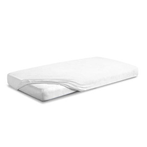 Prześcieradło Frotte z Gumką 130/140x190/200 PREMIUM Białe
