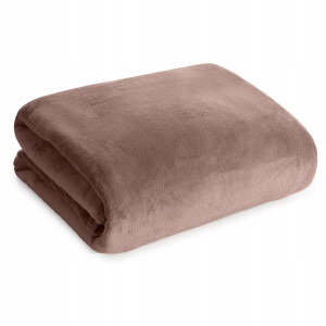 Koc Narzuta na fotel 70x160 Tedy Cappuccino Mocha