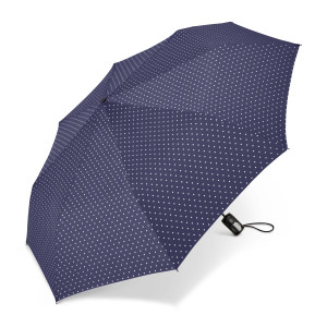 Parasolka Happy Rain Mini Kropki Granatowy AC Polka Dots