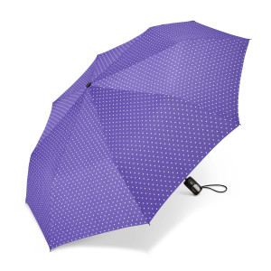 Parasolka Happy Rain Mini Kropki Granatowy AC Polka Dots