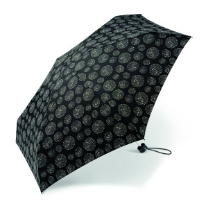 Parasolka Happy Rain Ultra Mini wzór Biało Czarny black & white