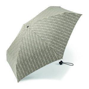 Parasolka Happy Rain Ultra Mini wzór Biało Czarny black & white