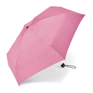Parasolka Happy Rain Ultra Mini Kropki Różowy AC Polka Dots
