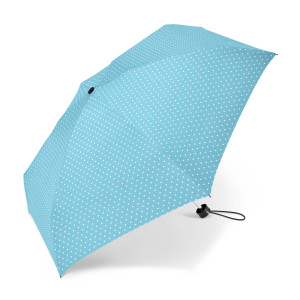 Parasolka Happy Rain Ultra Mini Kropki Turkusowy AC Polka Dots