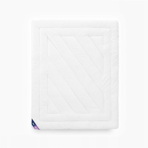 Kołdra Zimowa 155x200 DUO Mikrofibra Francuska biała