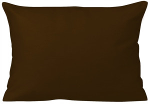 Poszewka Satyna Bawełniana 70×80 brązowy