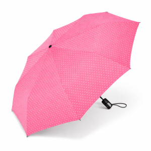 Parasolka Happy Rain Mini Kropki Różowy AC Polka Dots