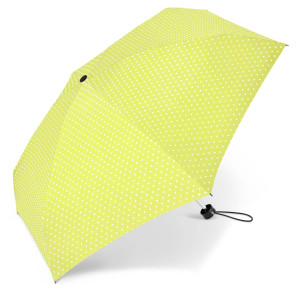 Parasolka Happy Rain Ultra Mini Kropki Żółty AC Polka Dots