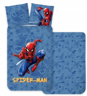 Pościel Niemowlęca 100x135 + 40x60 Spiderman Człowiek Pająk