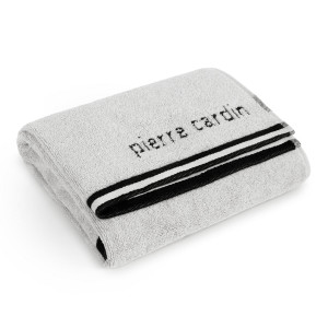 Ręcznik Pierre Cardin 50x90 Rocco srebrny Premium bawełna 500gr