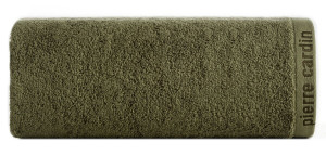 Ręcznik Pierre Cardin 70x140 Evi oliwkowy Premium bawełna 430gr