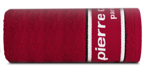 Ręcznik Pierre Cardin 50x90 Karl czerwony Premium bawełna 450gr