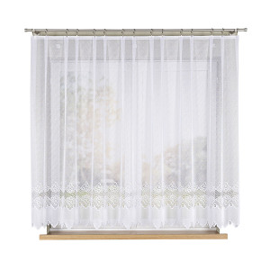 Firanka gotowa żakardowa Modesta 400x160cm na prosto biała