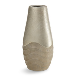 Wazon Dekoracyjny SANI 18 x 10 x 36cm beżowy