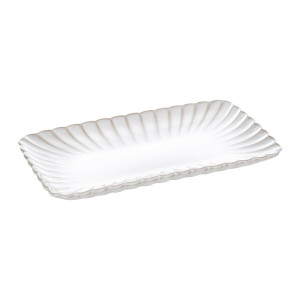Patera Dekoracyjna AVRIL 26 x 15 x 3 cm kremowy