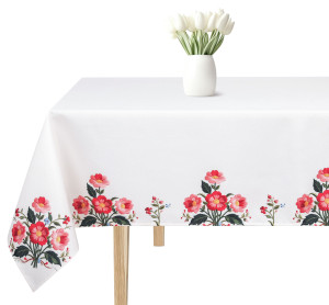 Bieżnik Serweta 90x160 Flower Kwiatowy prostokąt