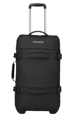 Torba Podróżna na kółkach Travelite Bolonia M 63cm Czarny