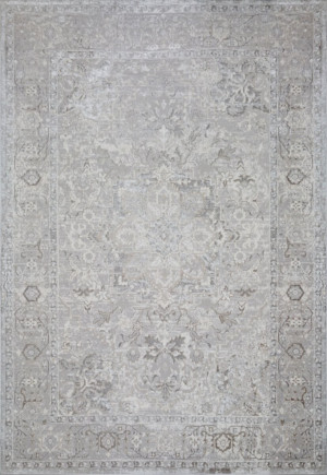 Dywan 80x150 Elba 4 Ornament jasnostalowy