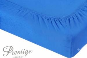 Prześcieradło Jersey z gumką 90x200 Chabrowy Prestige Collection 160 g/m2