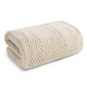 Ręcznik 50x90 Adina beżowy Premium bawełna 520g